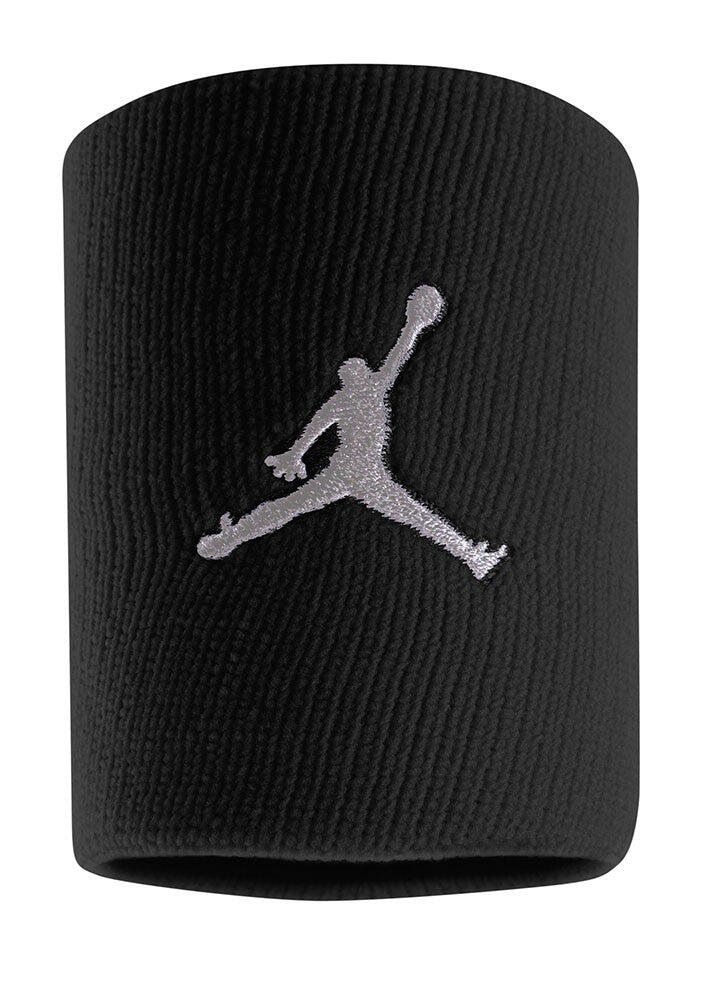 Accesorios Deportivos Muñequera Nike Jor Bk/Wh Bk/Wh Adulto 2/2