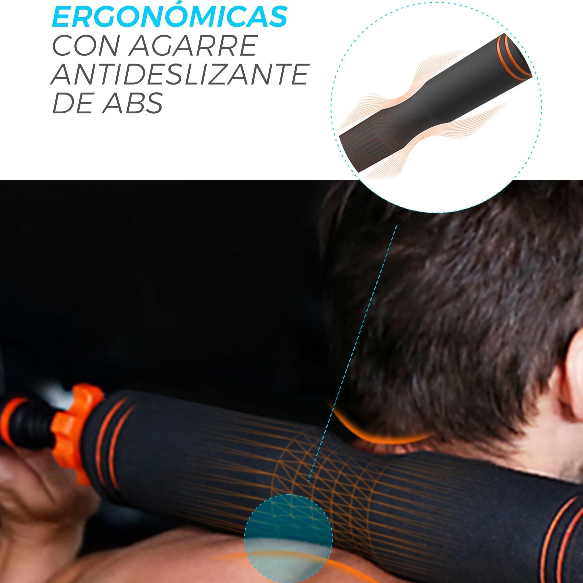 FED-gewichtenset van 40 kg: dumbbells + halterstang + kettlebell 5/8