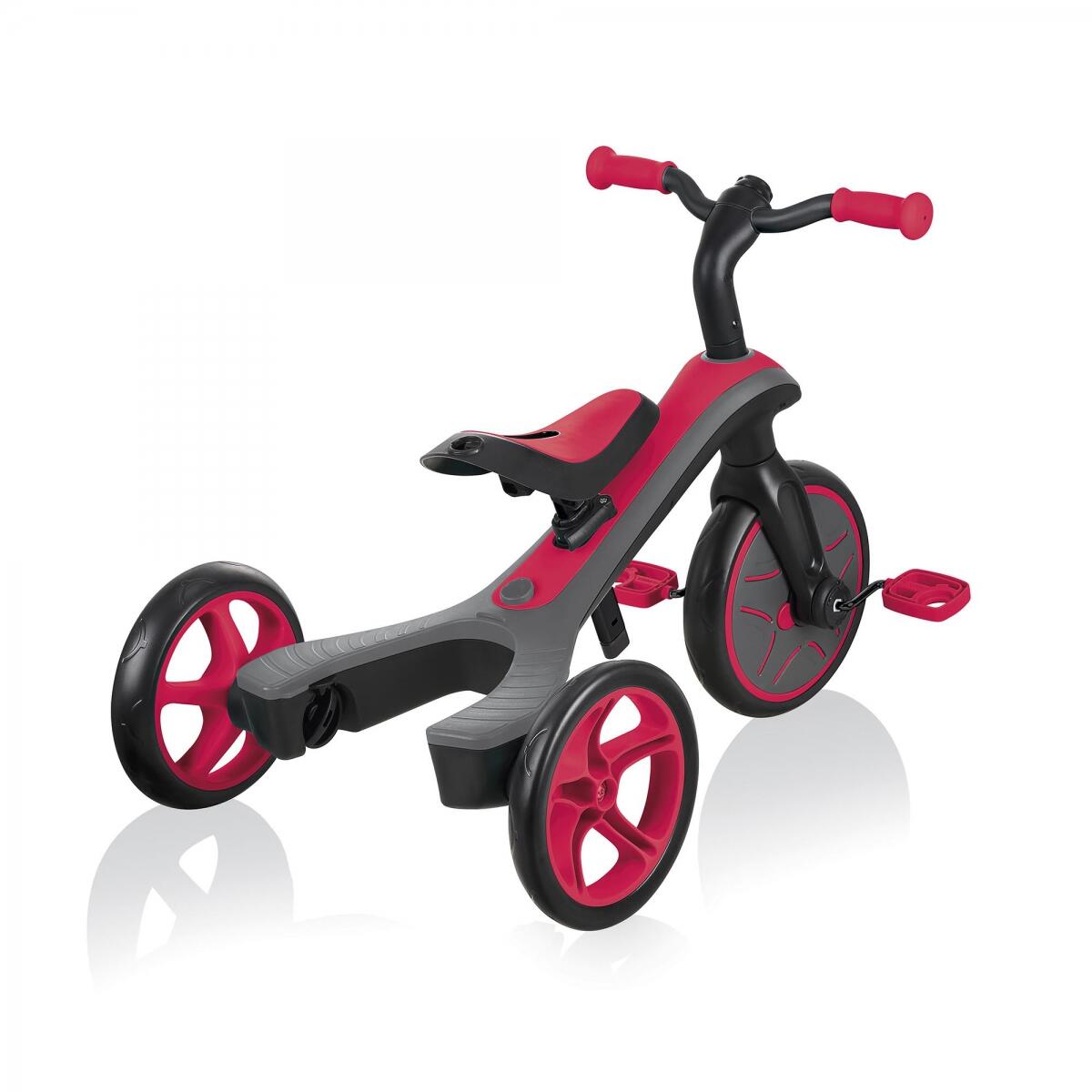 Tricycle évolutif pour bébé EXPLORER 2 en 1 - Rouge 3/7