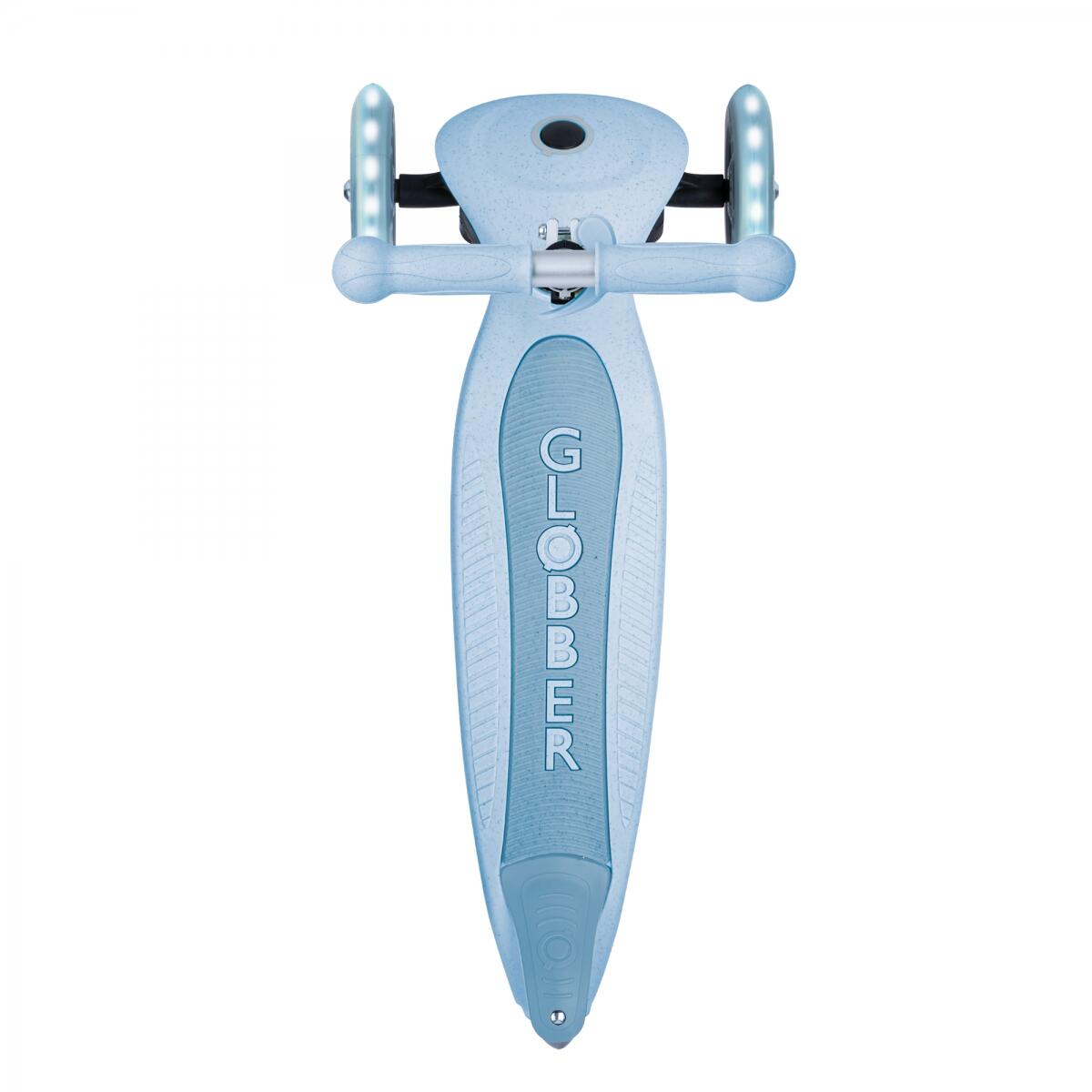 Trotinete de 3 rodas JUNIOR FOLDABLE LIGHTS ECOLOGIC - Azul celeste 5/7