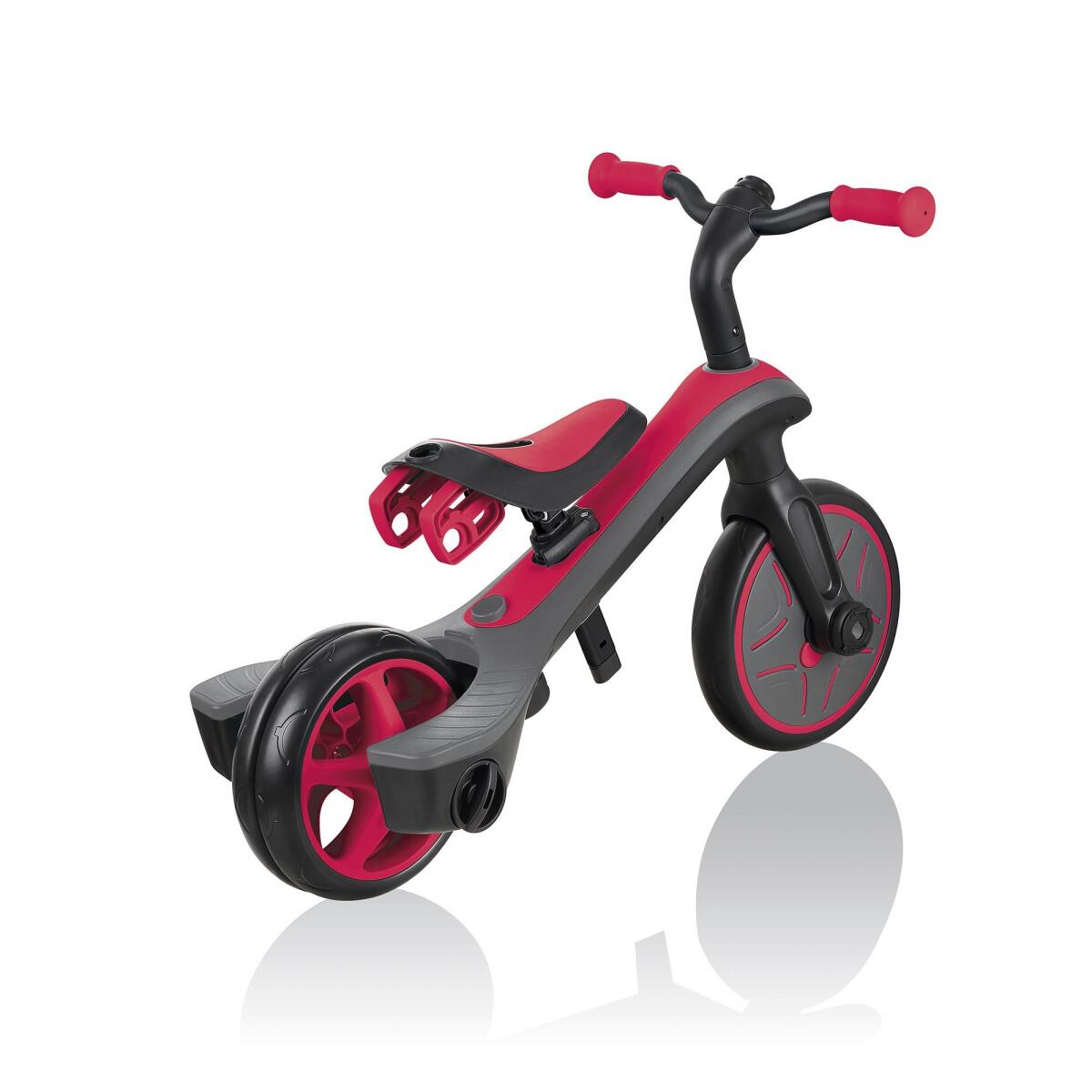Tricycle évolutif pour bébé EXPLORER 2 en 1 - Rouge 4/7