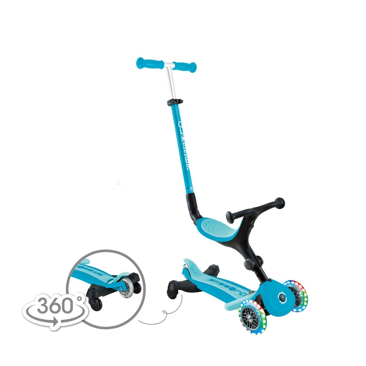 Patinete evolutivo GO-UP ACTIVE LIGHTS 360 - Azul Aqua 2/7