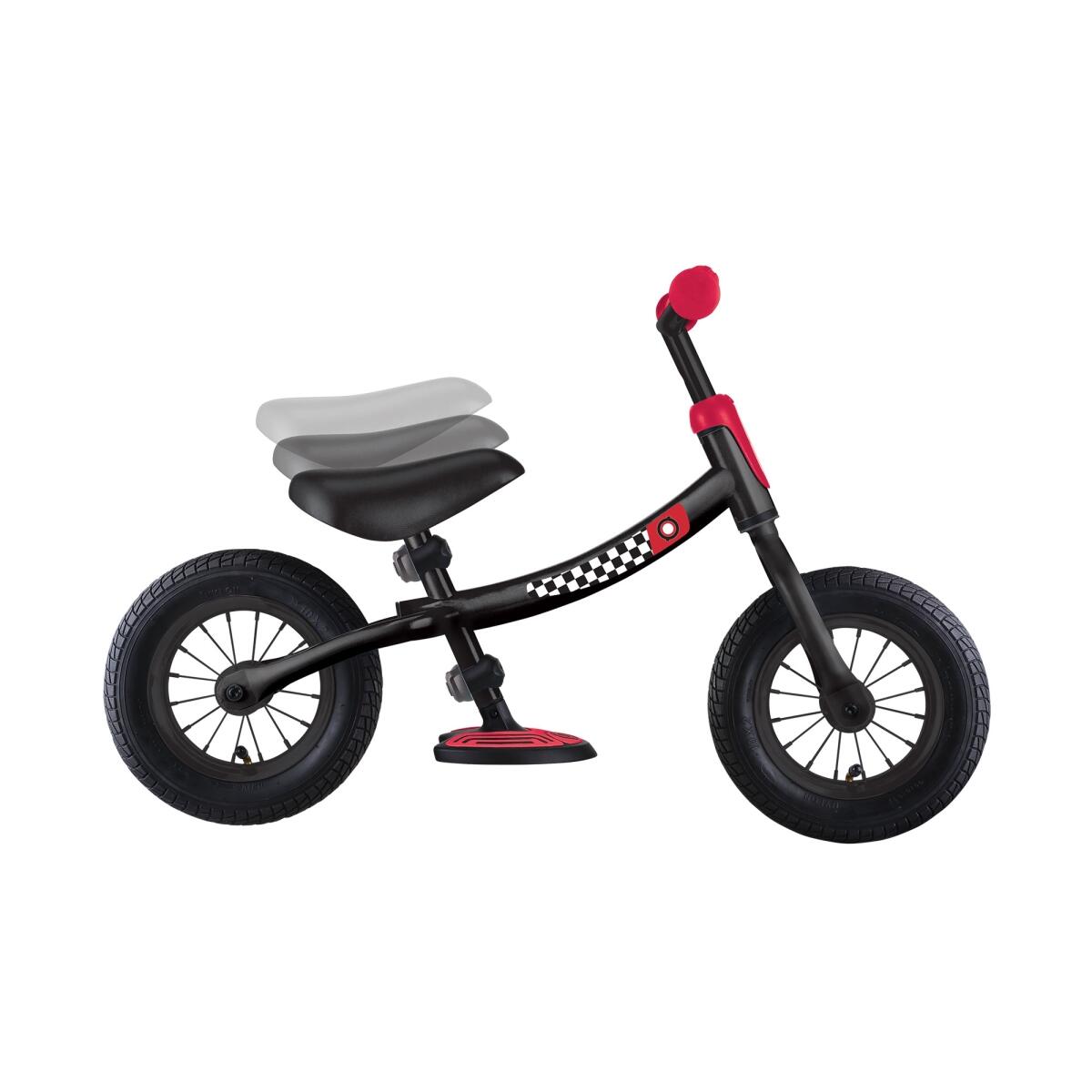 Draisienne GO BIKE AIR - Noir-Rouge 5/7