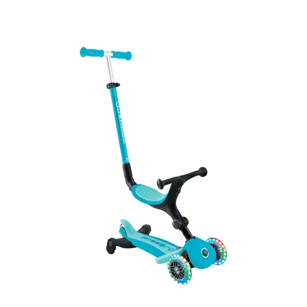 Scooter Laufrad / Dreirad  GO UP Active Lights 360°  Aqua