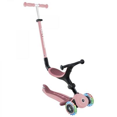 Monopattino evolutivo GO-UP ACTIVE LIGHTS - Rosa pastello