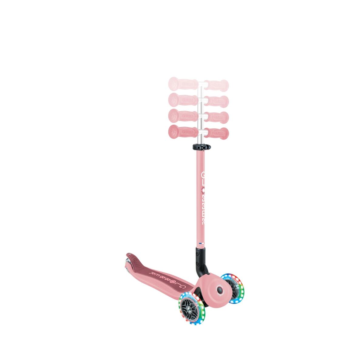 Trottinette évolutive GO-UP ACTIVE LIGHTS 360 - Rose pastel 4/7