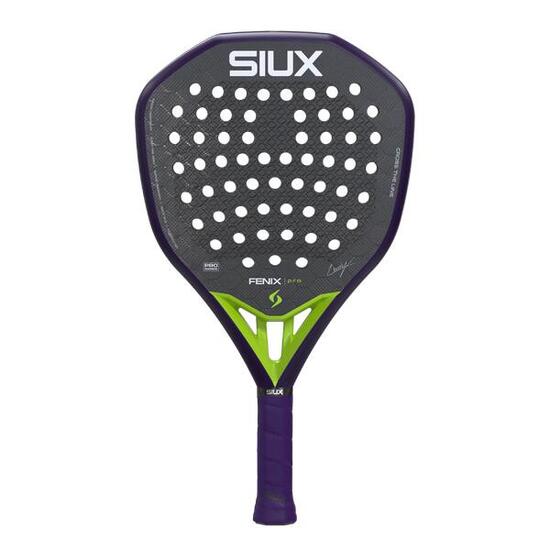 Siux - Pala de Pádel Fenix Pro 2026 Glow Purple nivel avanzado forma diamante