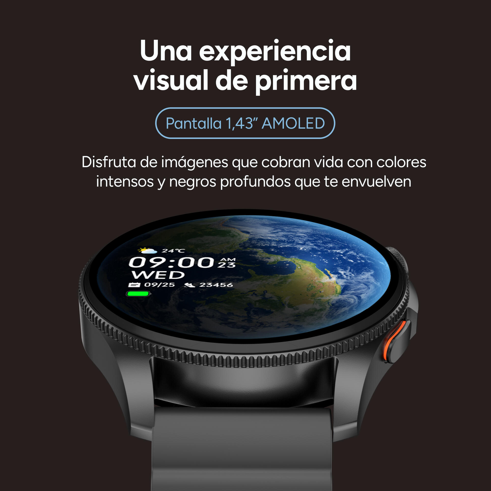 Montre connectée KSIX Horizon, GPS, AMOLED 6/7