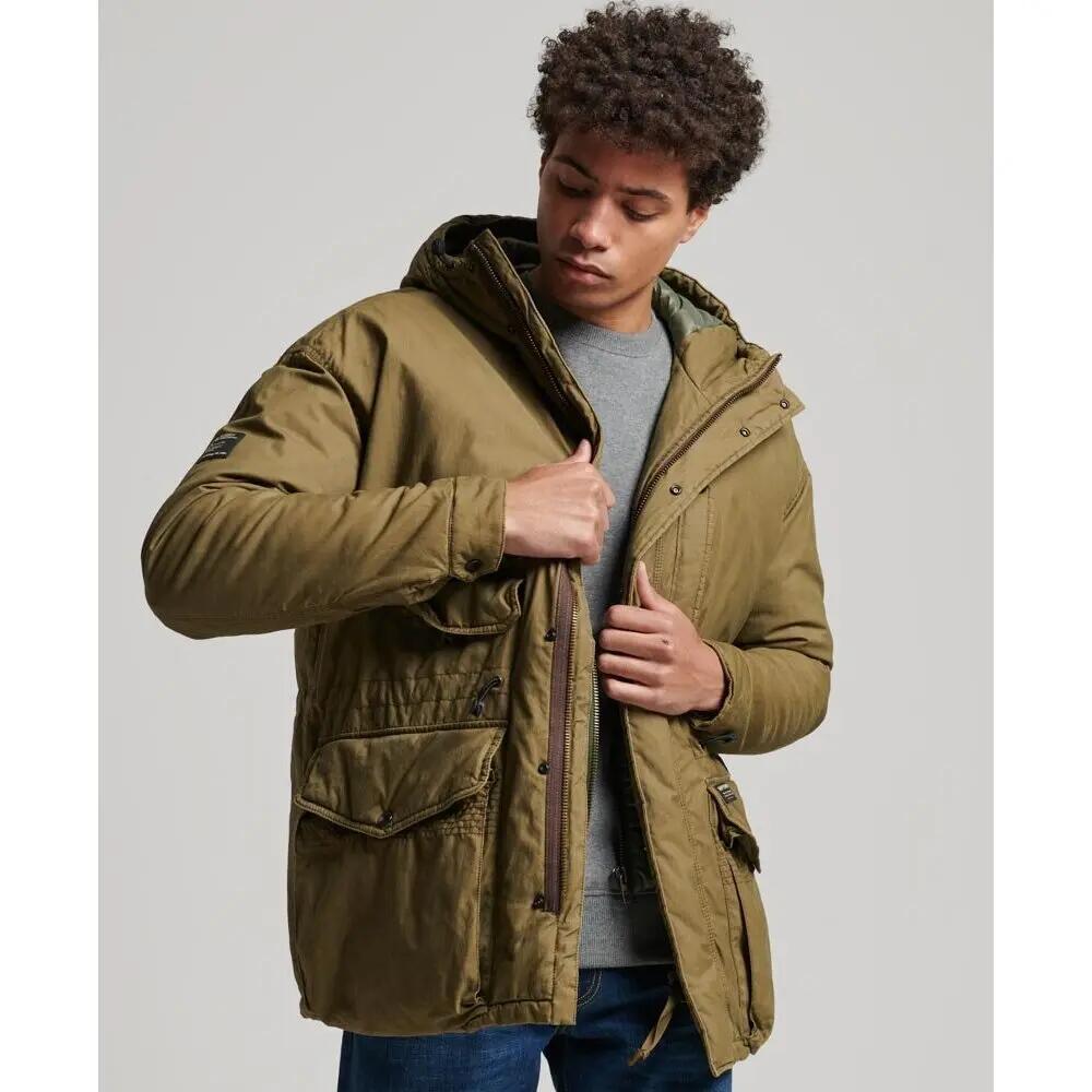 Veste à capuche en coton doublée Superdry Deck 3/6