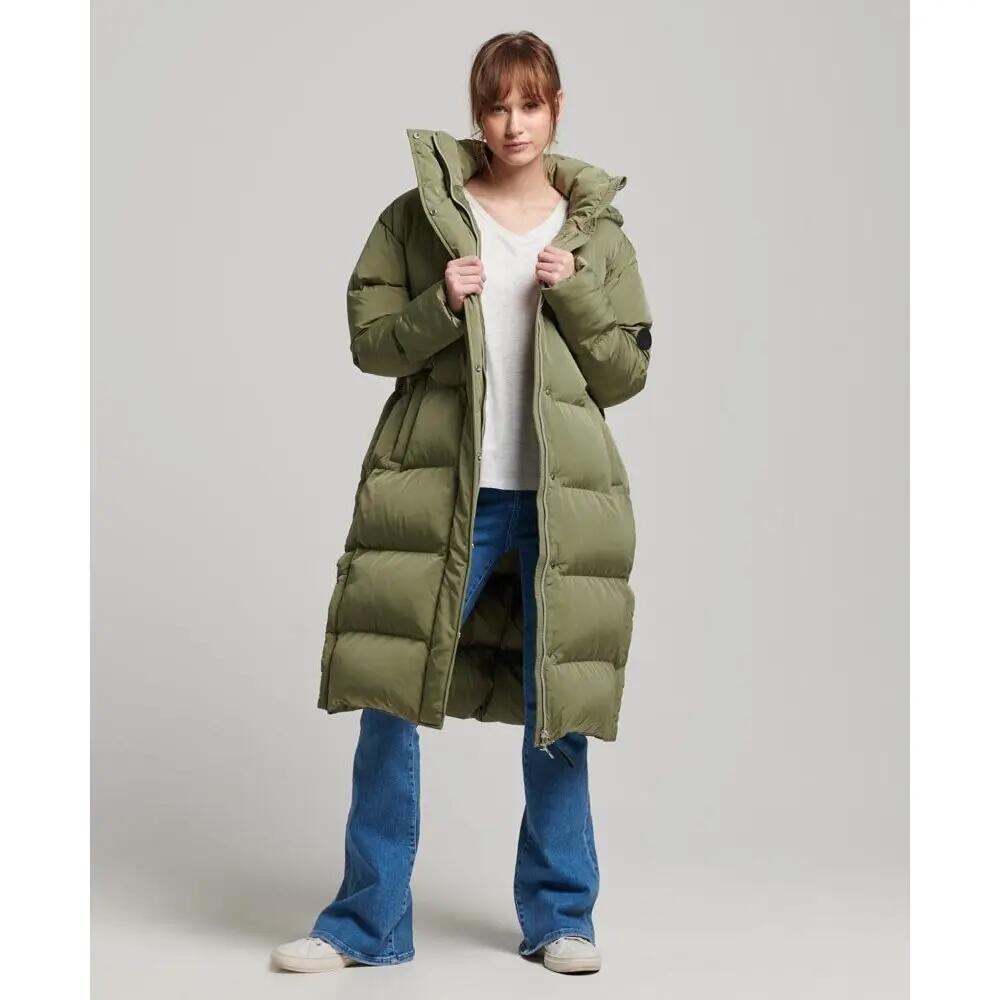 Doudoune longue à capuche femme Superdry 2/5