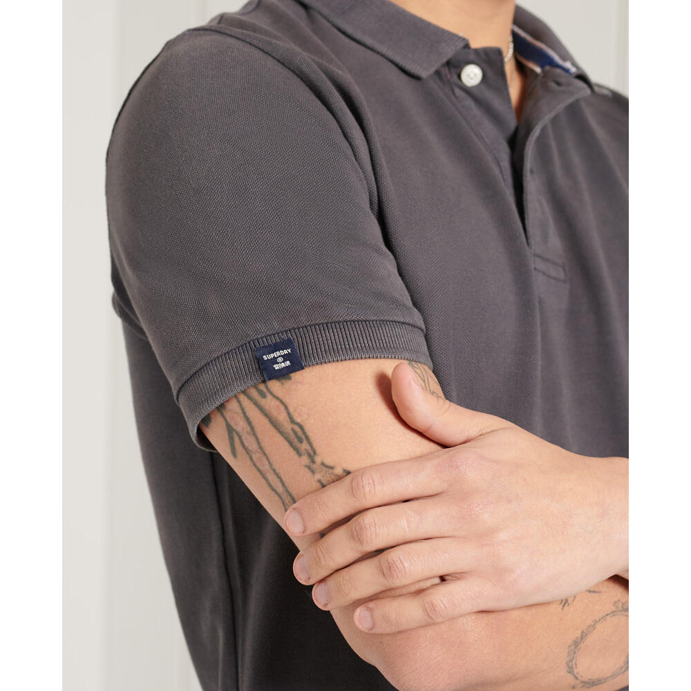 Pólo Superdry Vintage Destroy en coton biologique 4/4