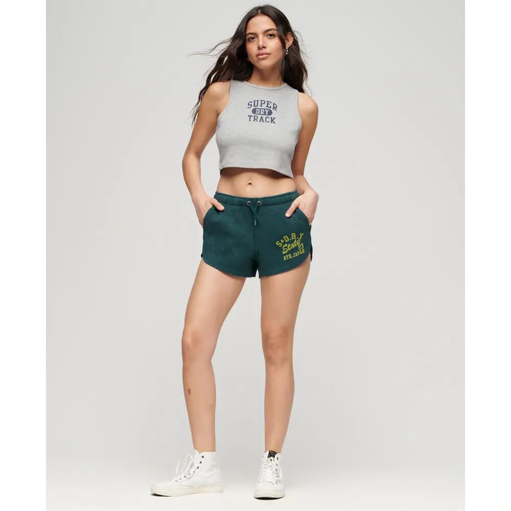 T-shirt de alças com relevo para mulher Superdry Athletic Essentials 2/3