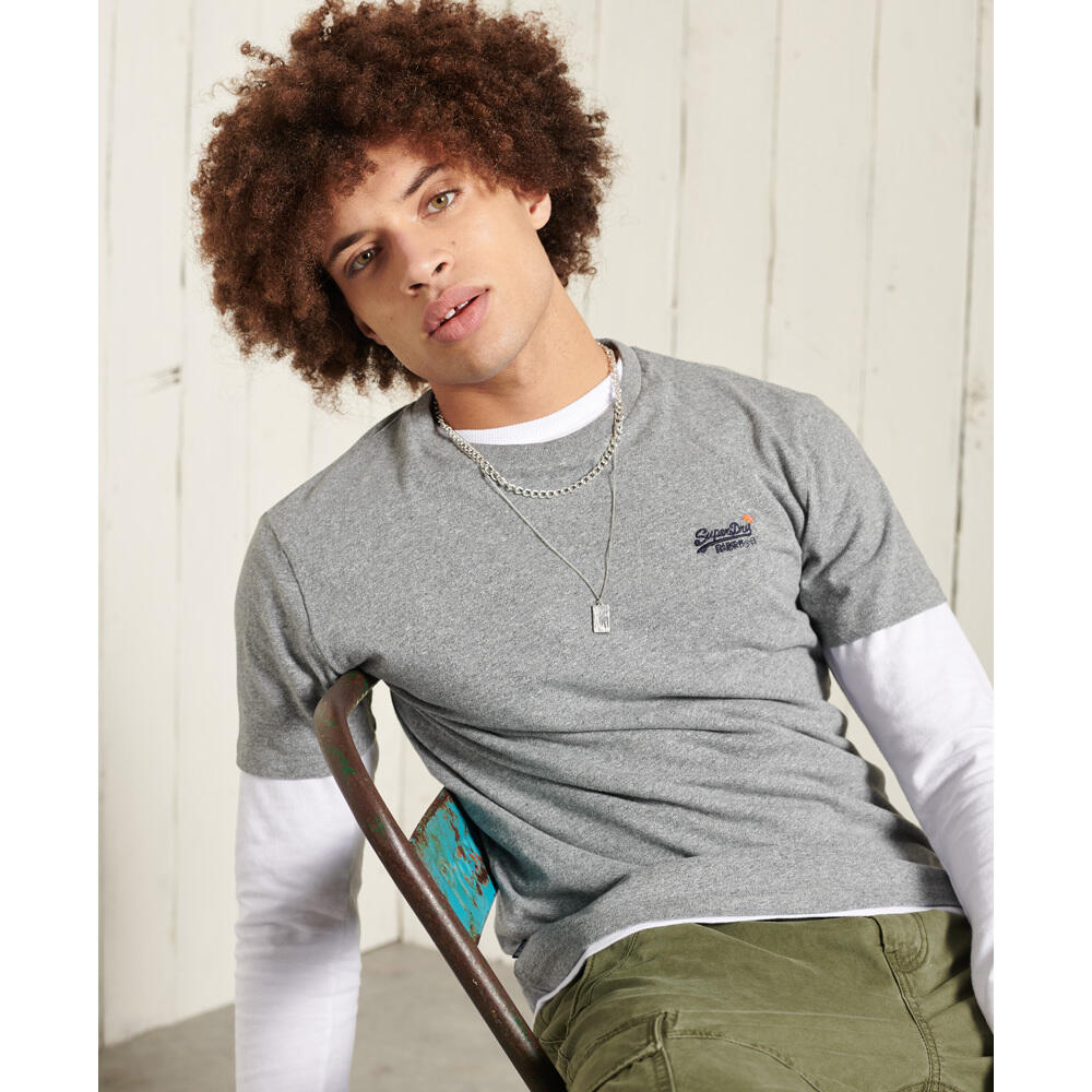 Camiseta de algodão orgânico Superdry Vintage 4/4