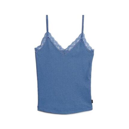 Débardeur Noir Femme Superdry Vintage