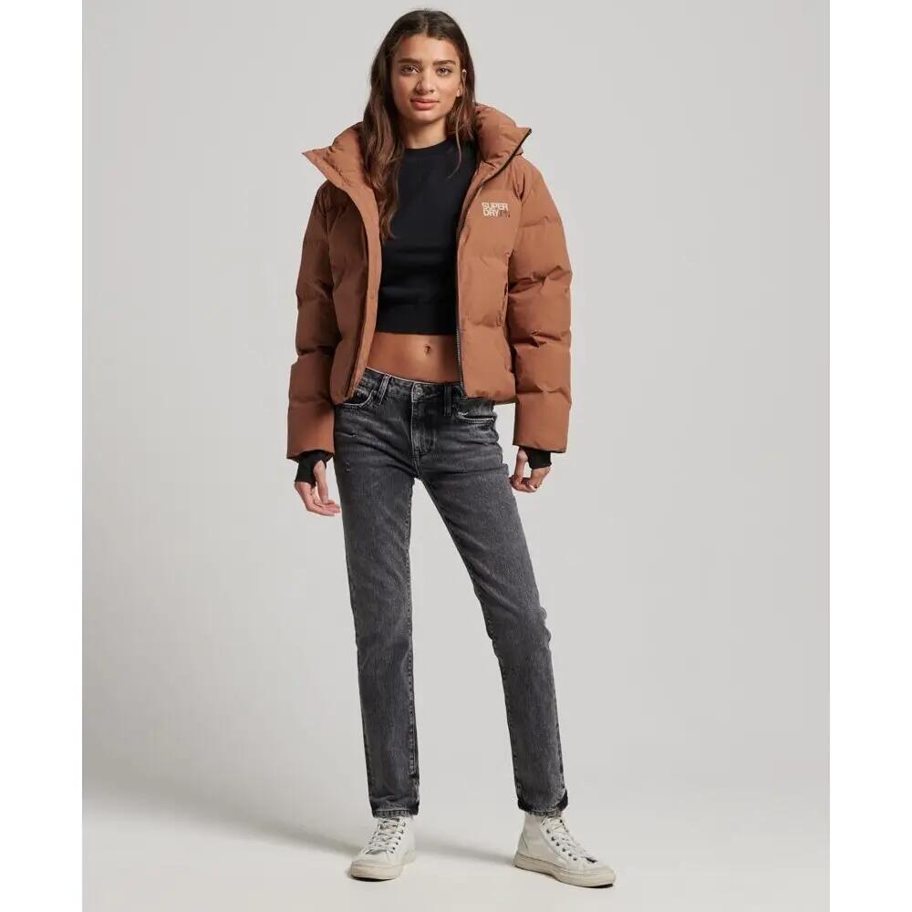 Doudoune droite à capuche femme Superdry 3/5