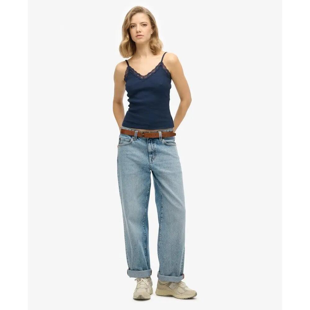 Débardeur à liseré dentelle femme Superdry Essential 2/6