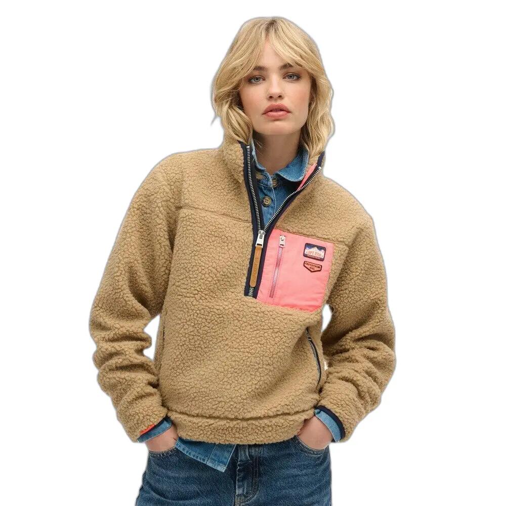 Polaire à demi fermeture zippée femme Superdry Vintage 2/6