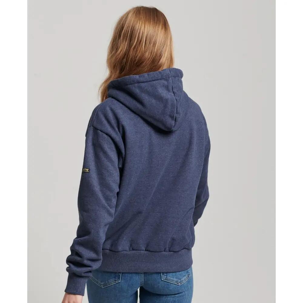 Sweat à Capuche Marine Femme Superdry Tonal Vl Graphic 4/6