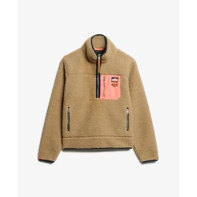 Retro vintage dames polair 1/2 rits superdry