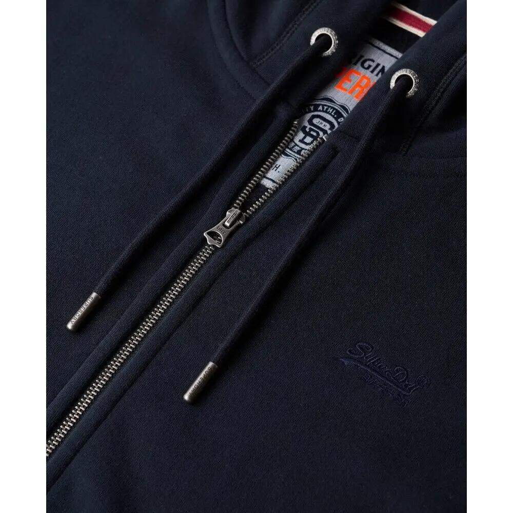 Felpa Uomo Superdry Essential Blu Marine M2014128A 6/6