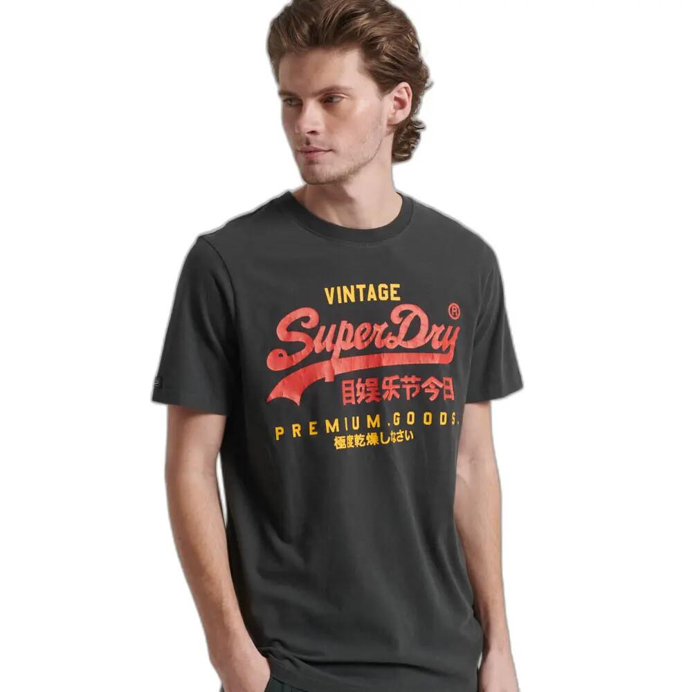 T-shirt clássica Superdry Vintage Logo Heritage 2/4