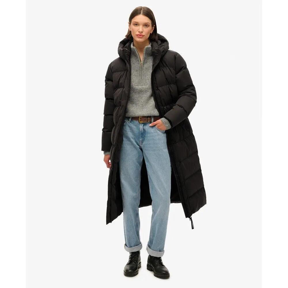 Doudoune longue en microfibre femme Superdry 2/7