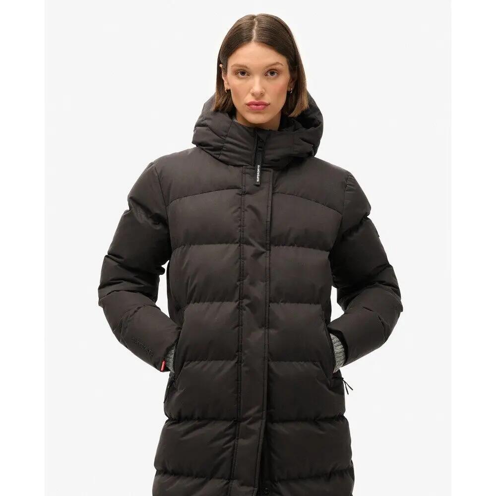 Doudoune longue en microfibre femme Superdry 5/7