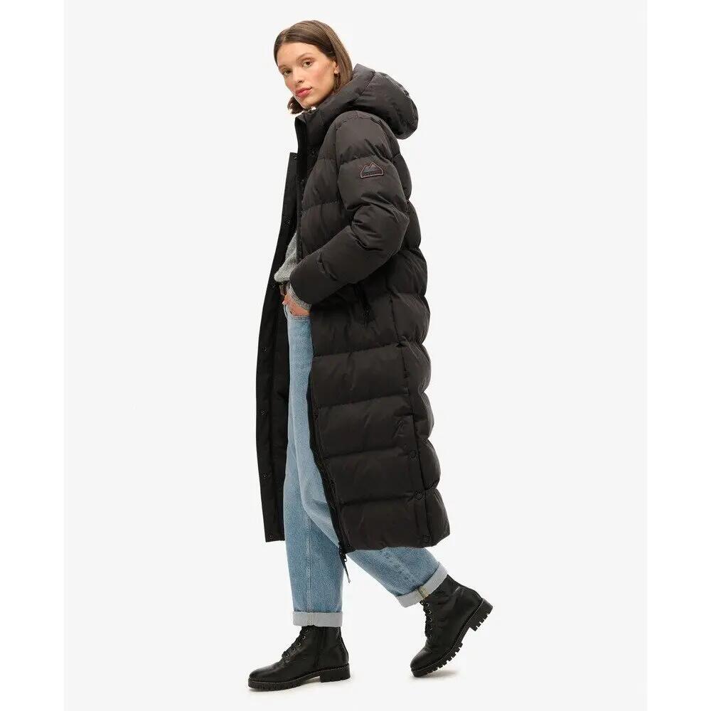 Doudoune longue en microfibre femme Superdry 4/7