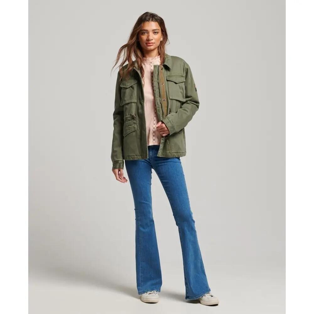 Veste militaire doublée femme Superdry M65 3/6