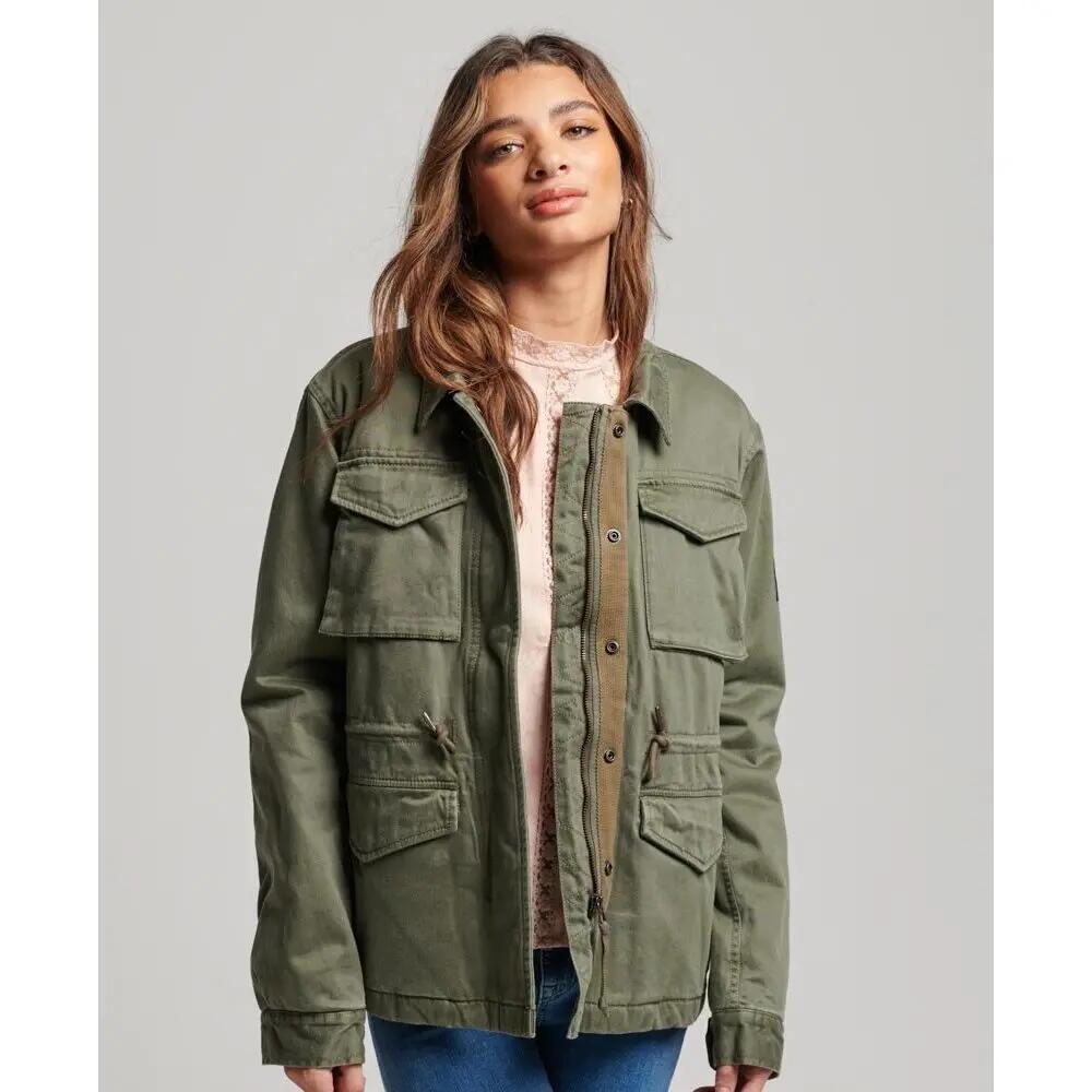 Veste militaire doublée femme Superdry M65 2/6