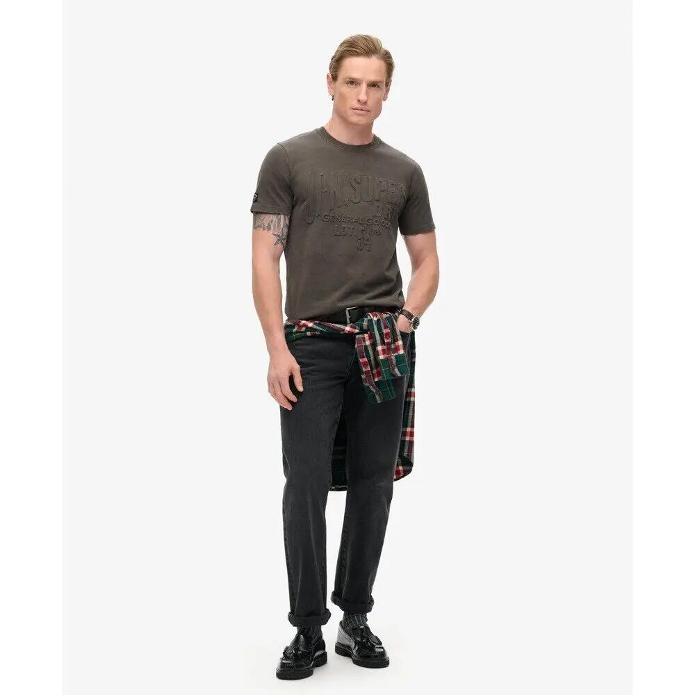 T-shirt logo en relief Superdry 3/6