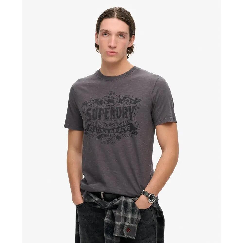 T-shirt met patroon Superdry Workwear Script 2/6