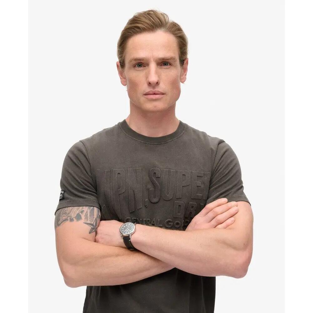 T-shirt logo en relief Superdry 5/6