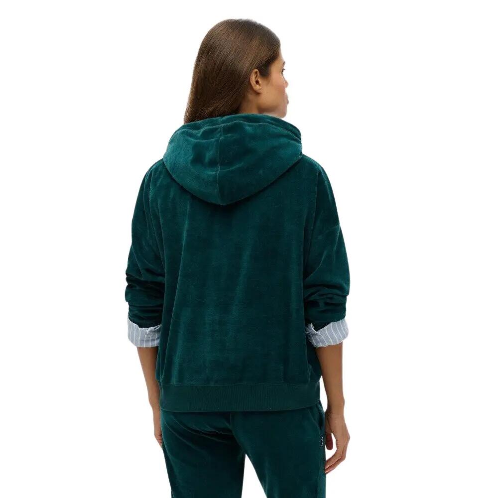 Dames fleece hoodie met rits Superdry 3/5