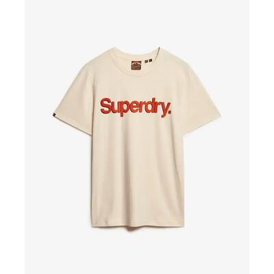 Klassiek t-shirt superdry core logo shadow