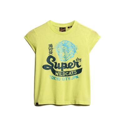 Dames-t-shirt superdry varsity