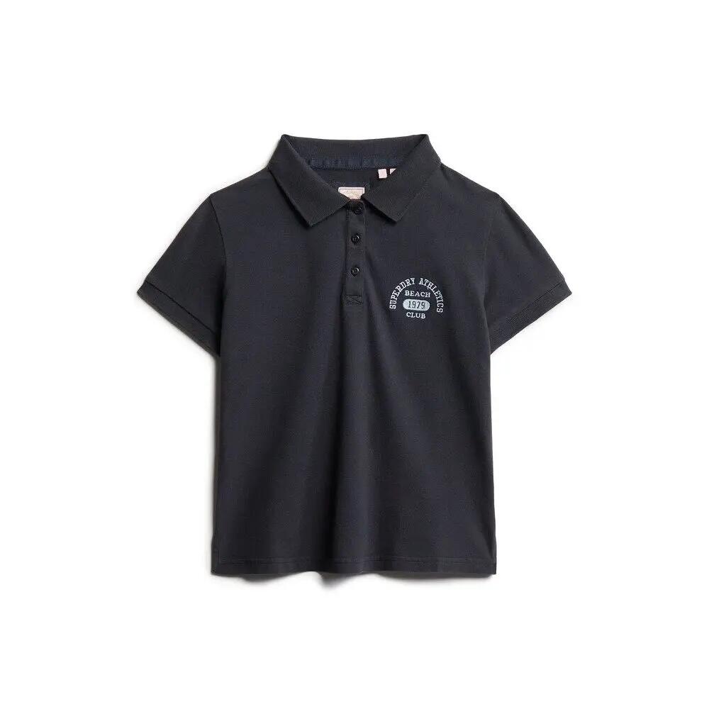Women's fitted polo Superdry Athletic Essentials 90s