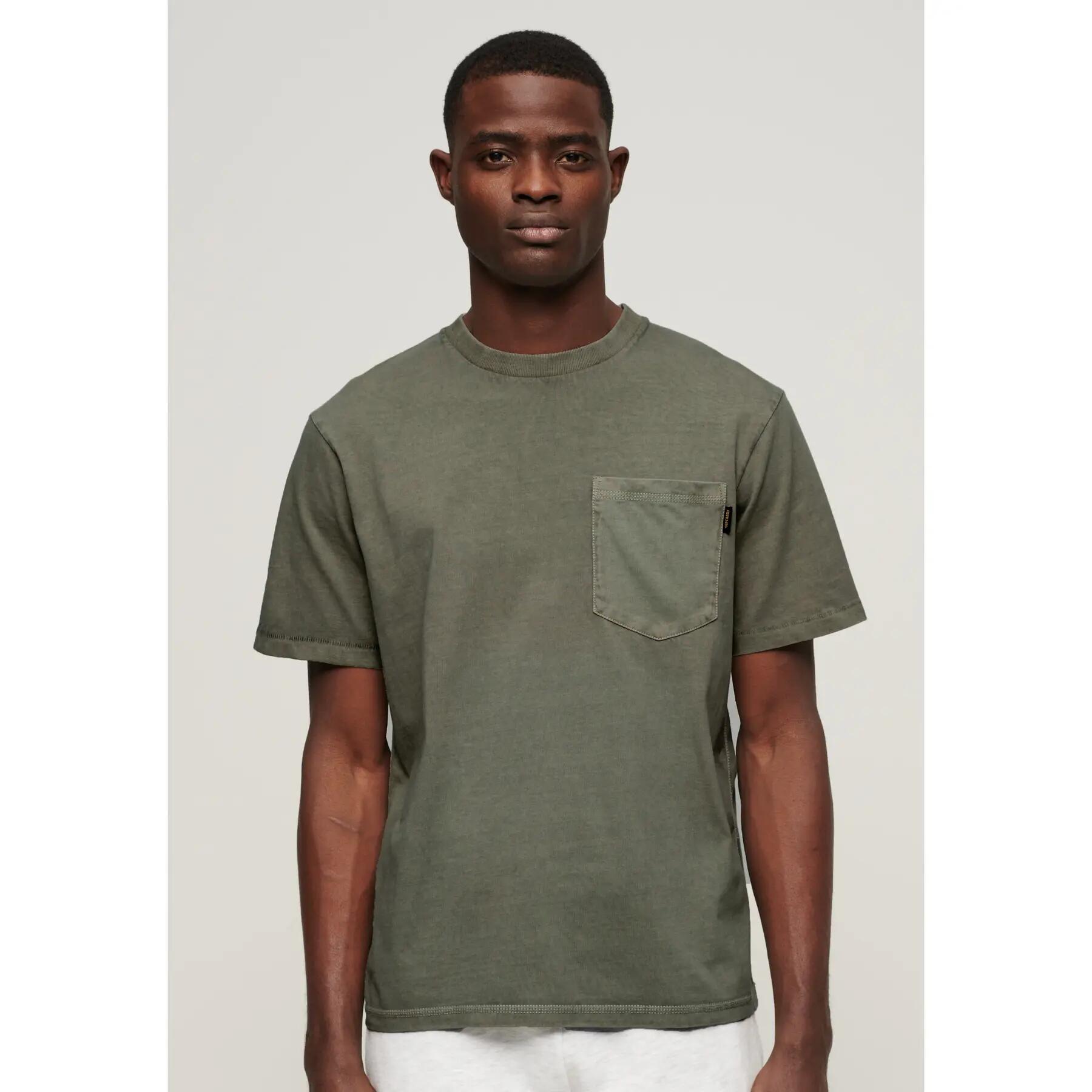 T-shirt tascabile con cuciture a contrasto Superdry 2/6