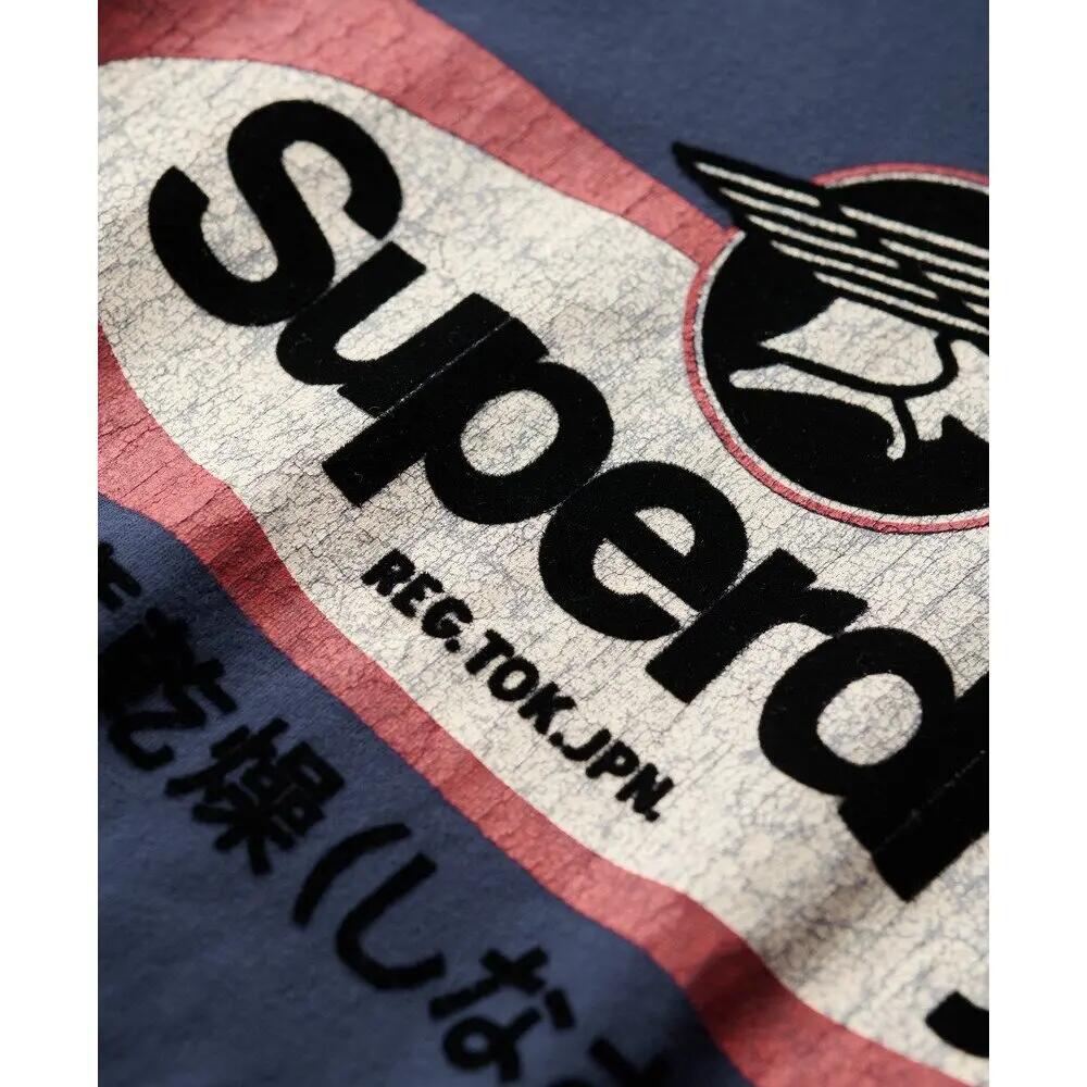T-shirt à motif Superdry Core Logo Ringer Workwear 6/6