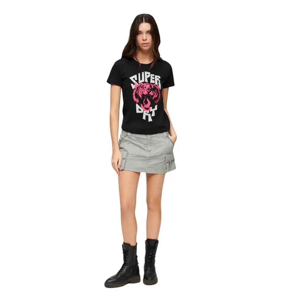 T-shirt à motif femme Superdry Lo-fi Rock 2/7