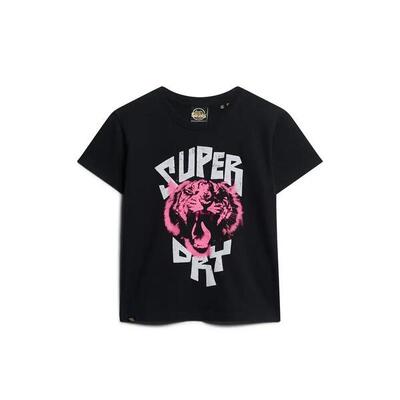 Dames-t-shirt superdry lo-fi rock