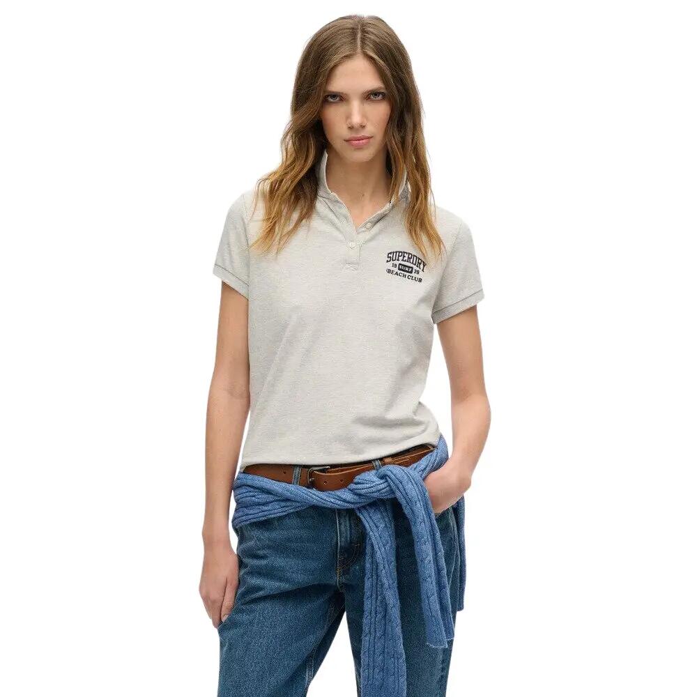 Polo ajusté femme Superdry Athletic Essentials 90s 2/7