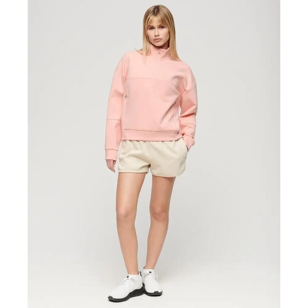 Damen Sweatshirt mit Reißverschlusskragen Superdry Sport Tech 3/6