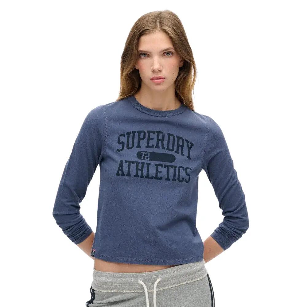 T-shirt slim manches longues femme Superdry Athletic Essentials Ringer 2/6