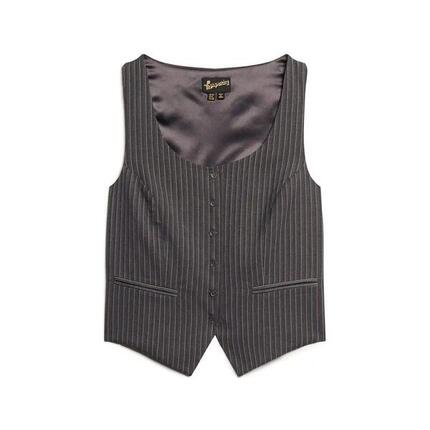 Gilet au dos satiné femme Superdry