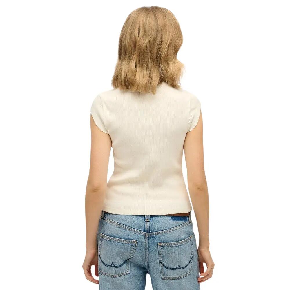 T-shirt à liseré en dentelle femme Superdry Essential 4/5