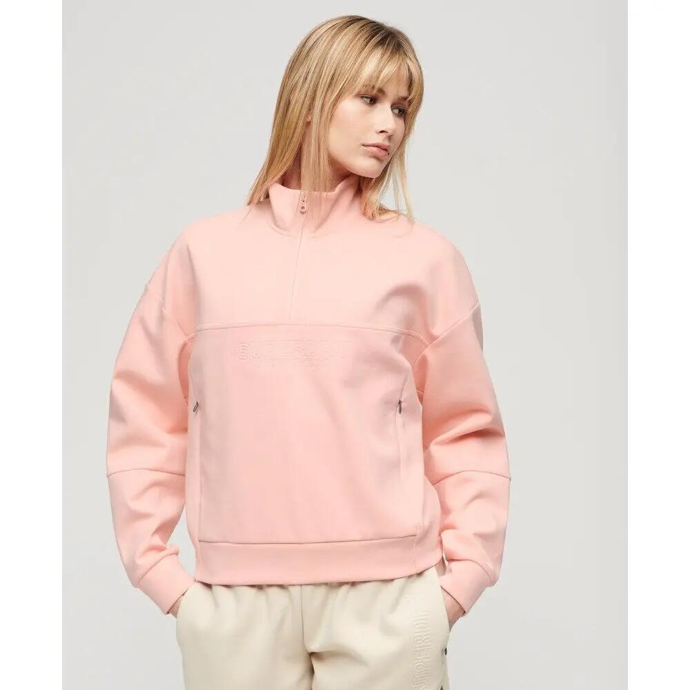 Damen Sweatshirt mit Reißverschlusskragen Superdry Sport Tech 4/6