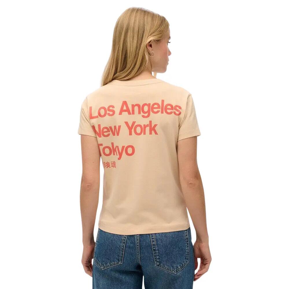 T-shirt ajusté femme Superdry Core Logo City 5/7
