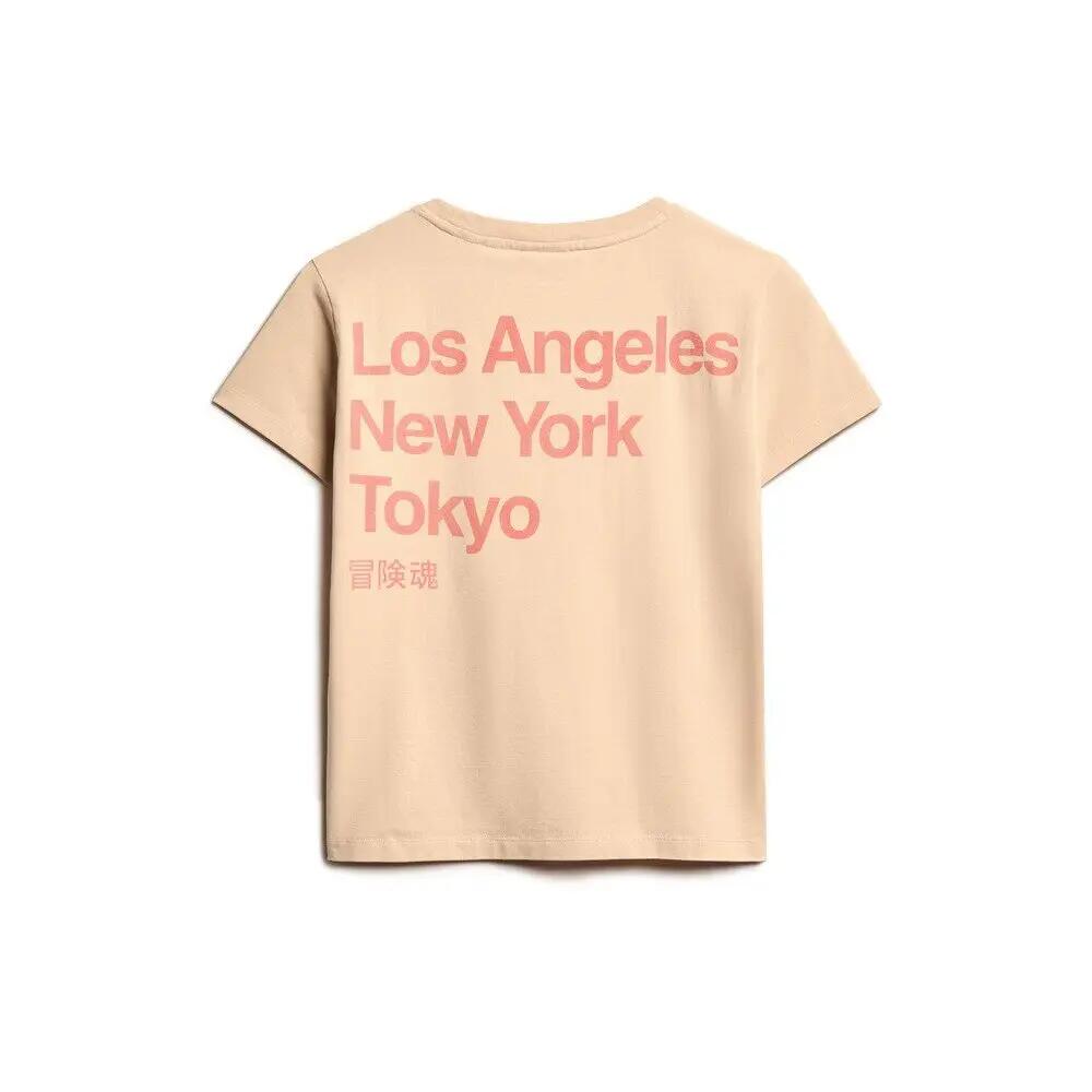 T-shirt ajusté femme Superdry Core Logo City 4/7