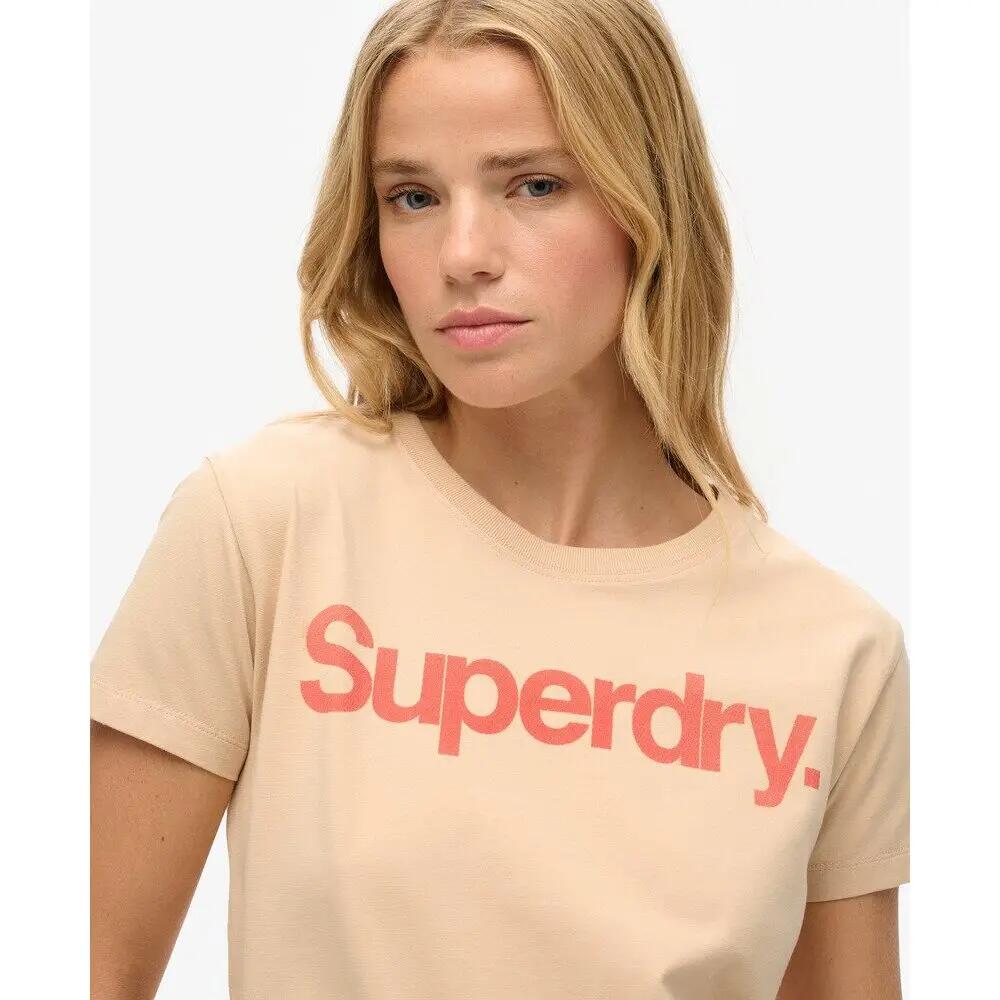 T-shirt ajusté femme Superdry Core Logo City 6/7